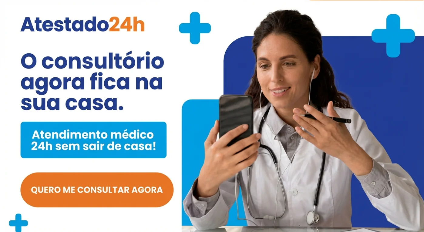 Médica realizando teleconsulta